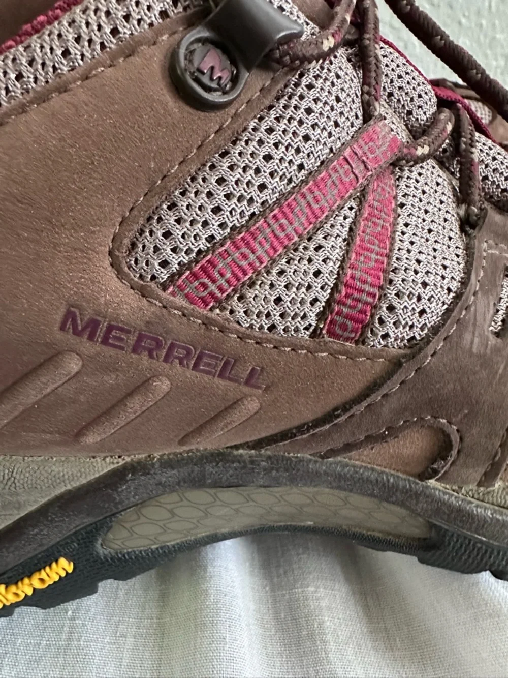 Merrell Siren Sport GTX Waterproof Hiking Shoes Women’s 8.5 Brown Vibram Trail - Picture 5 of 8